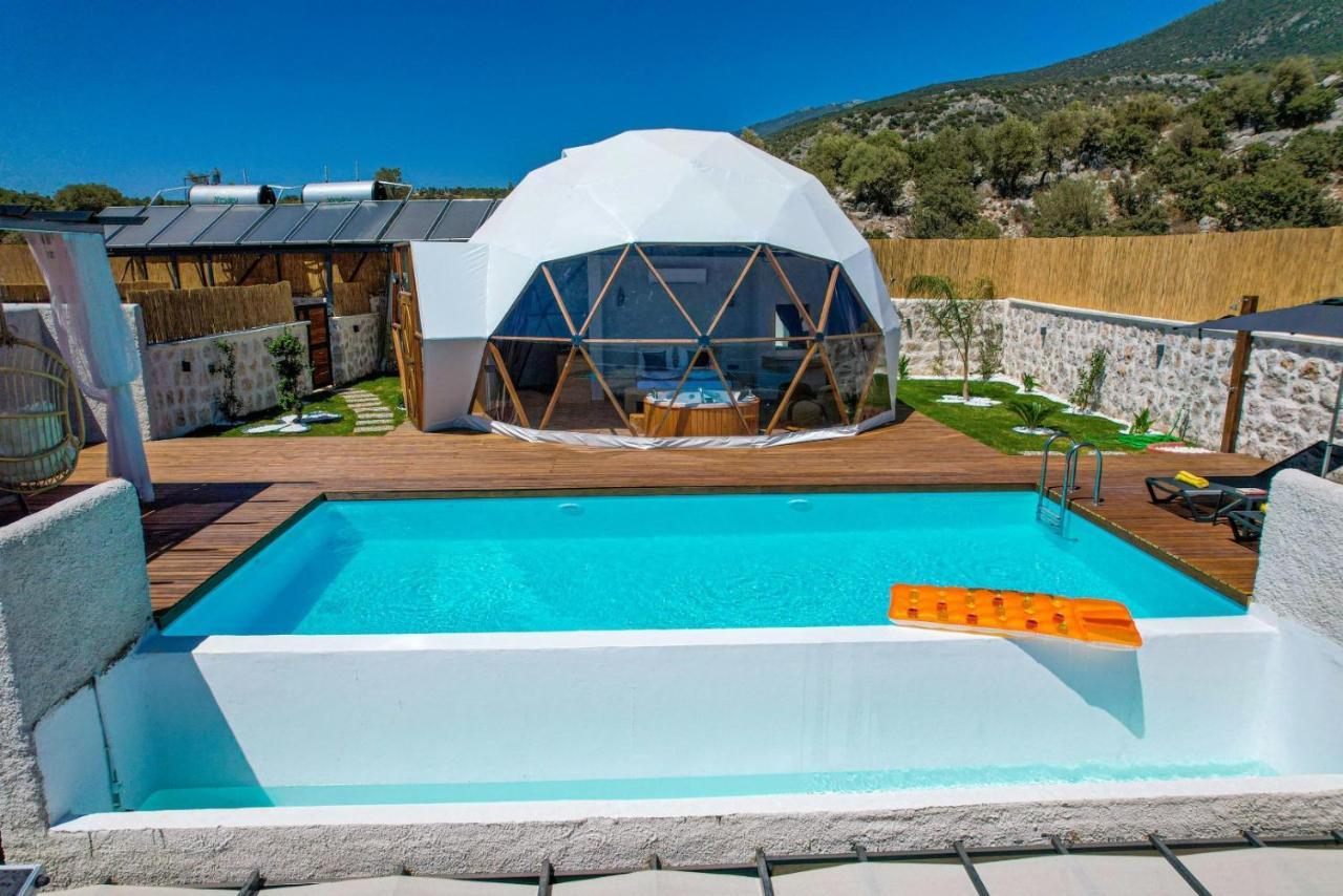 Kalkan Dome Suites & Deluxe Hotel Kaş Dış mekan fotoğraf