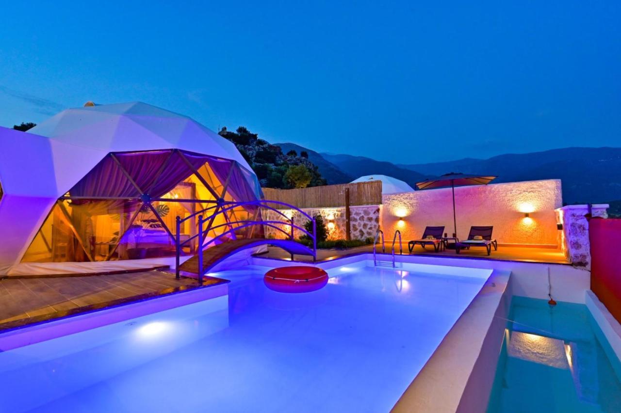 Kalkan Dome Suites & Deluxe Hotel Kaş Dış mekan fotoğraf