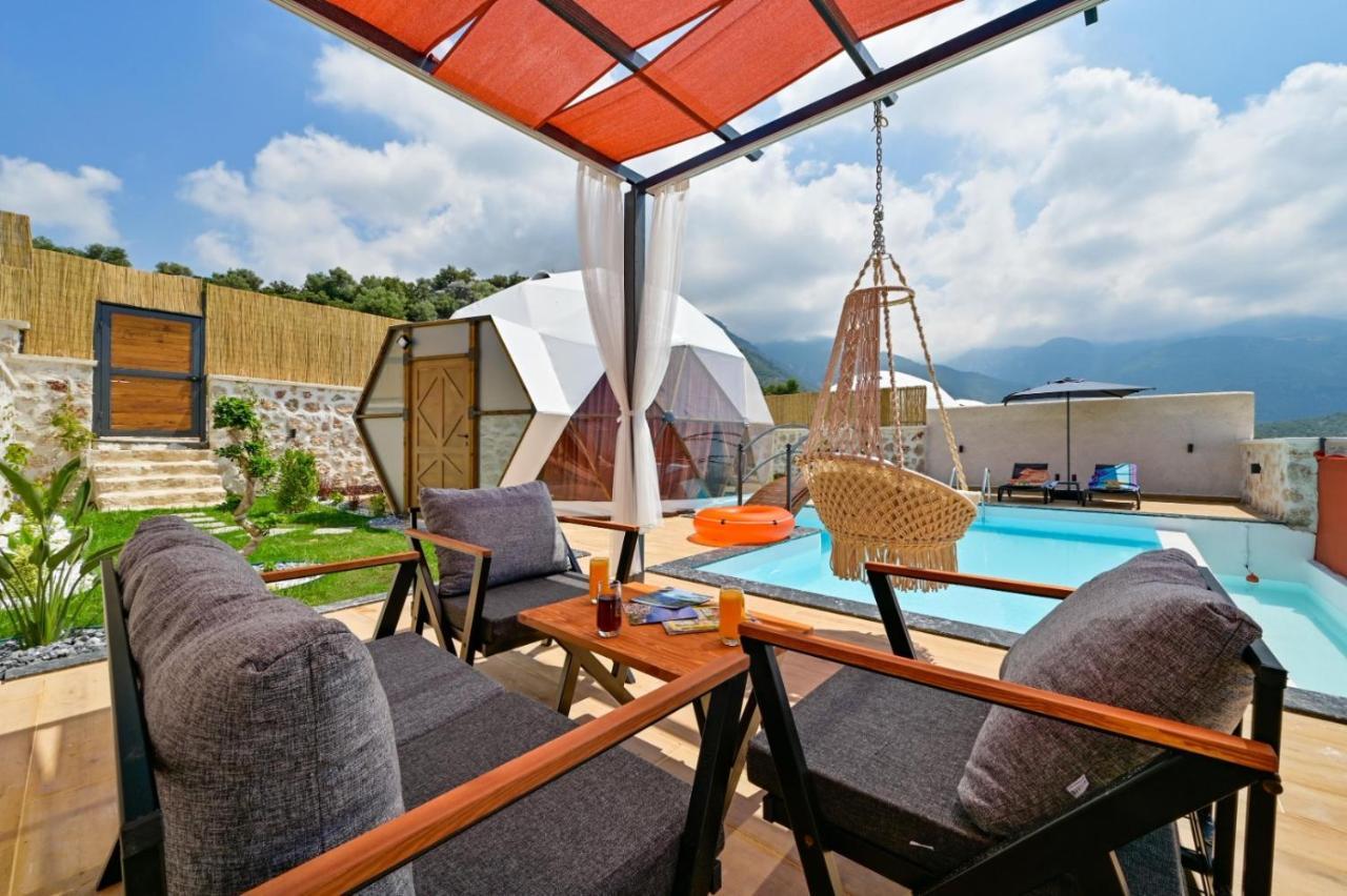 Kalkan Dome Suites & Deluxe Hotel Kaş Dış mekan fotoğraf