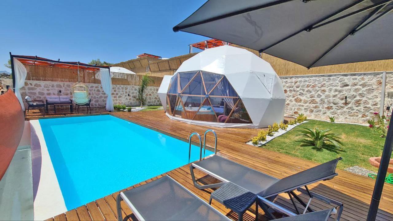 Kalkan Dome Suites & Deluxe Hotel Kaş Dış mekan fotoğraf