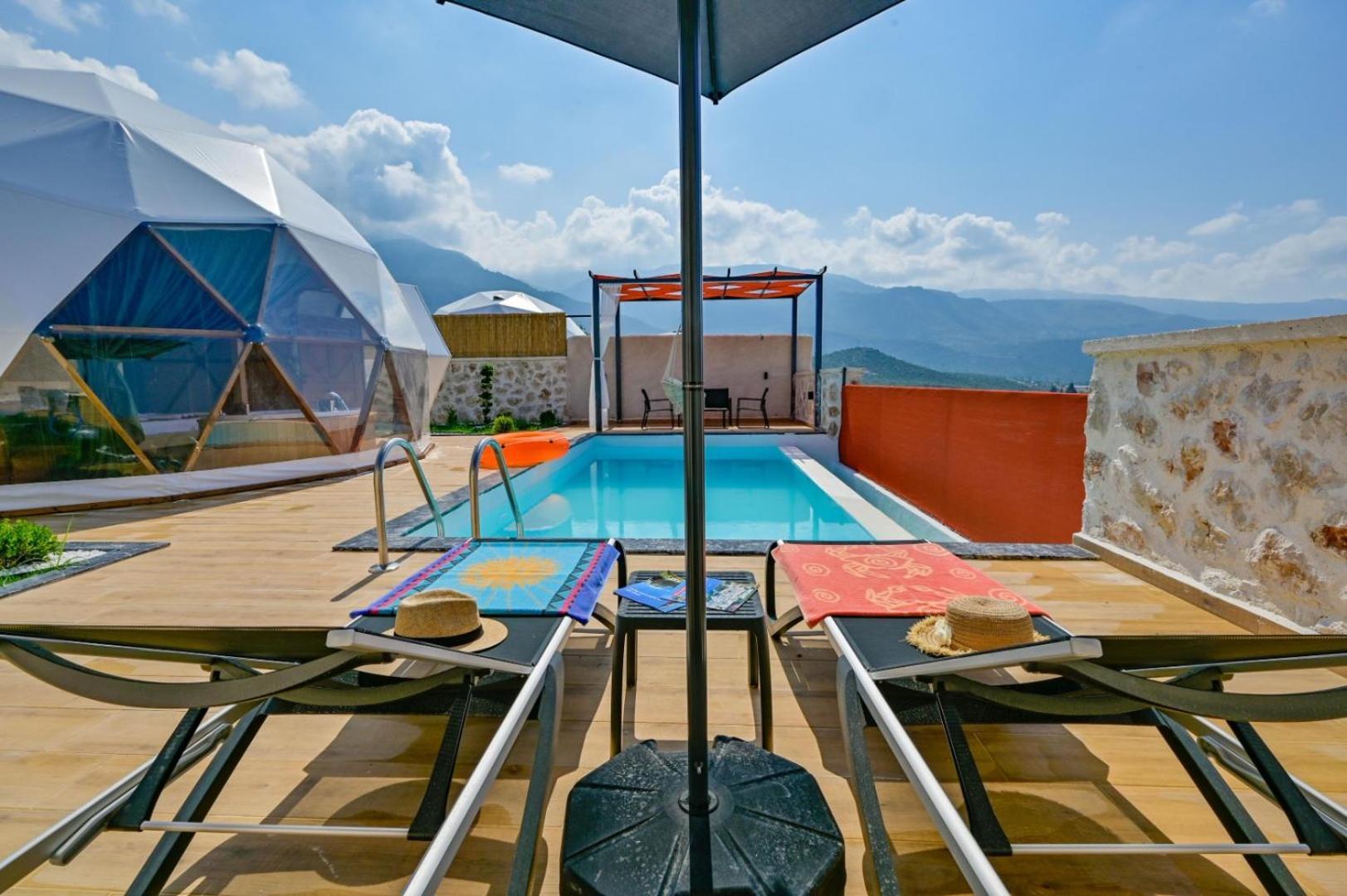 Kalkan Dome Suites & Deluxe Hotel Kaş Dış mekan fotoğraf