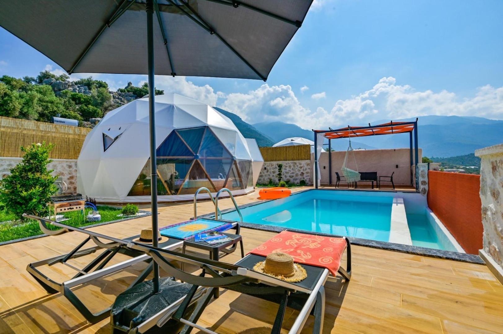 Kalkan Dome Suites & Deluxe Hotel Kaş Dış mekan fotoğraf